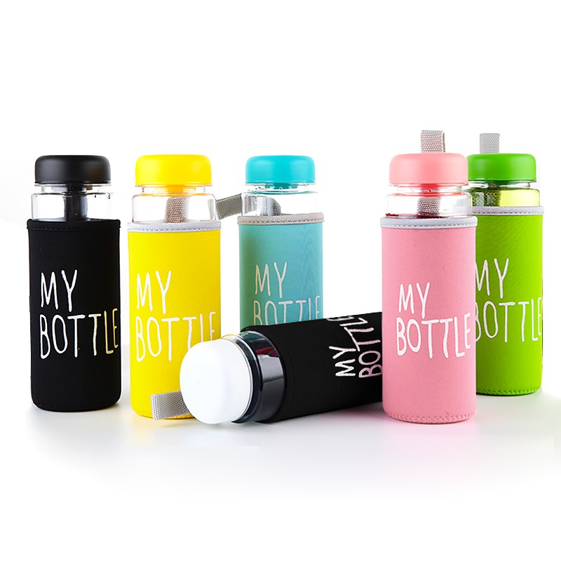 

ecentio Portable /Botol Minum /my Bottle 500ml /Bottle+pouch BPA Free