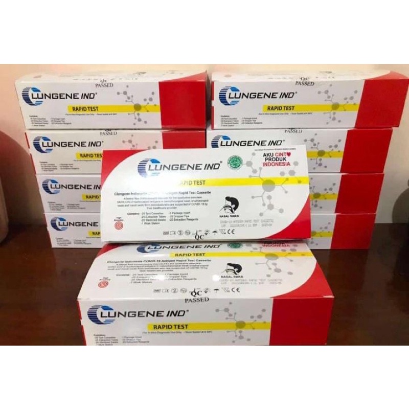 ANTIGENT SWAB ALAT RAPID TEST 100% ORI ISI 25 PCS