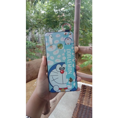 Softcase Handgrip Doraemon Vivo y12/y12i/y15/y17