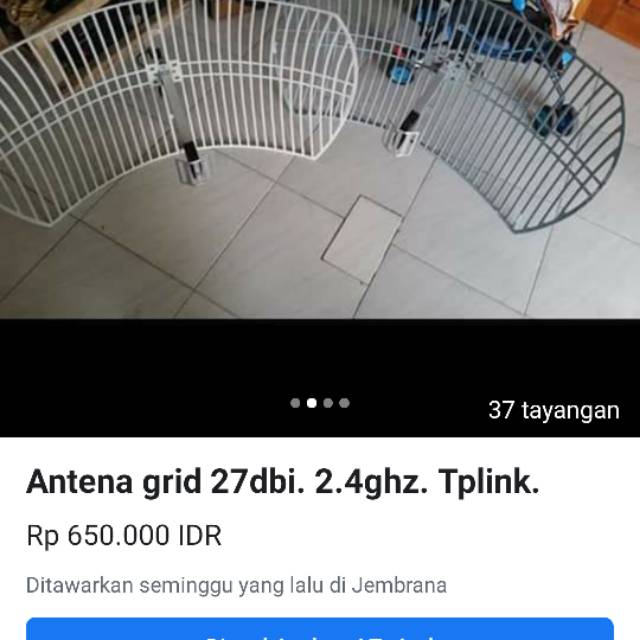 Antena grid 27dbi