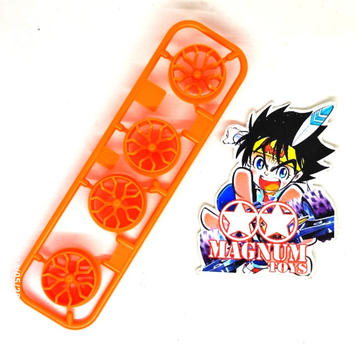 rep tamiya velg Y spoke medium reinforced (orange)