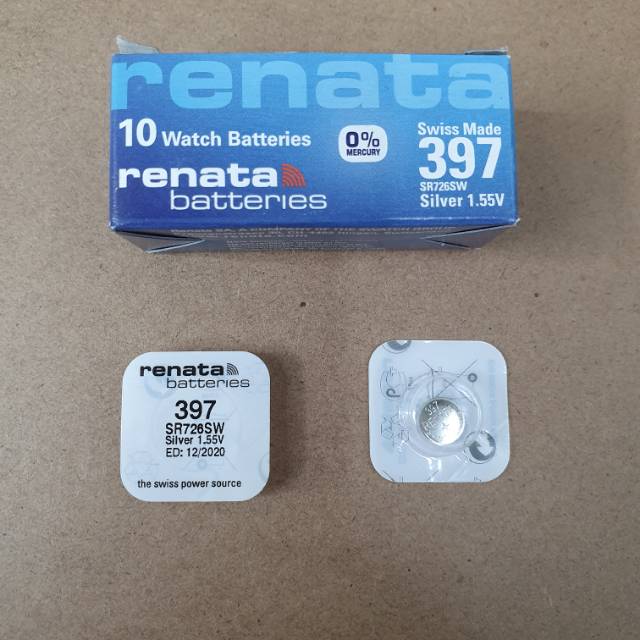 Baterai Renata SR726SW/397 1,55V Original