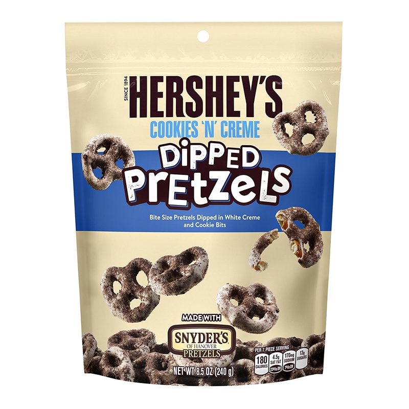 

Hershey's Dipped Pretzel Cookies n Creme (Hershey USA)