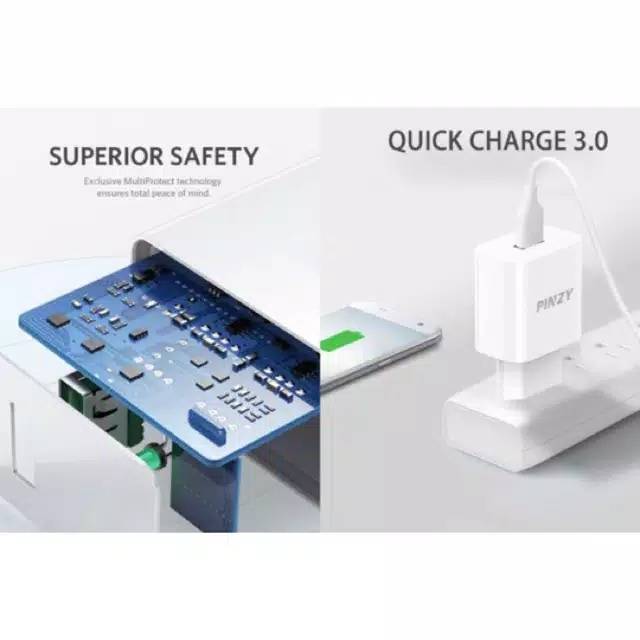 PINZY CHARGER T-23 SERIES SUPPORT QUALCOMM QUICK CHARGE 3.0