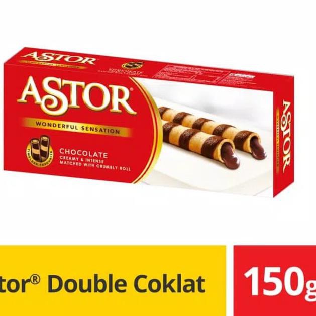 

[COD] Astor Double Coklat 150 Gram