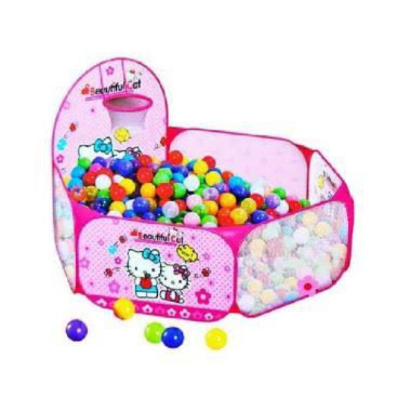 Kolam main anak mandi bola warna pink SG7039MZ