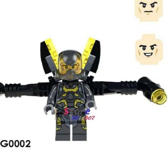 VLFN Lego Yellow Jacket Minifigure Antman MG2 ✅