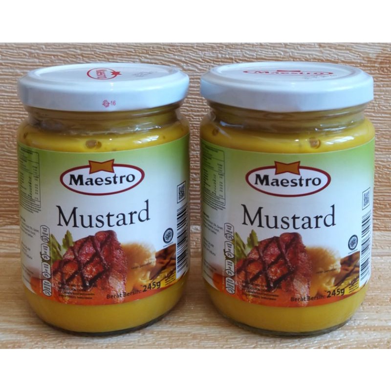 ✔MURAH Maestro Mustard 245gr / Mustard