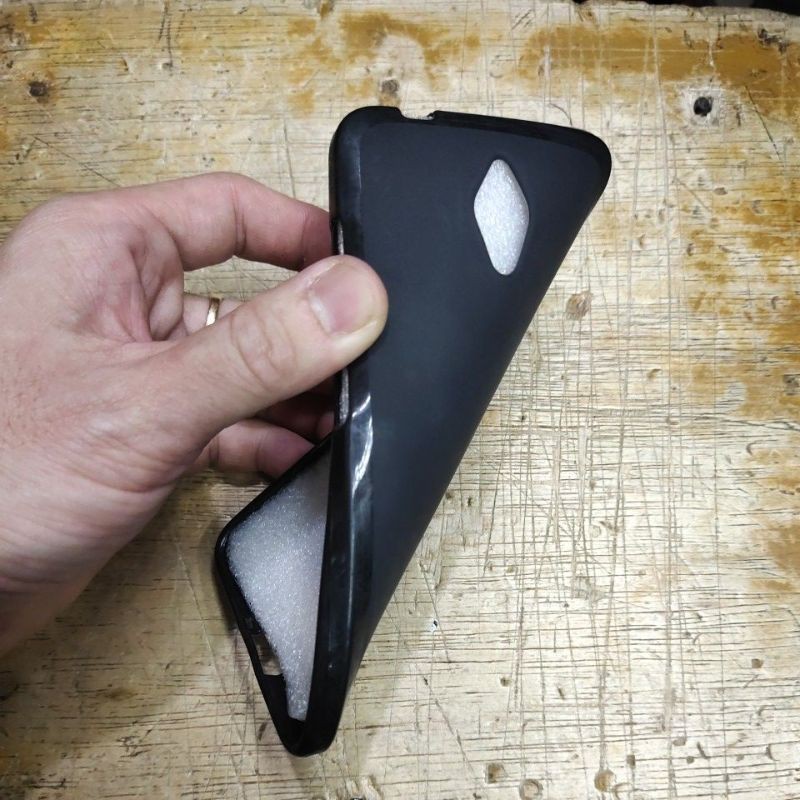 ASUS ZENFONE GO 5IN / ZC500TG / Z00VD Silikon karet hitam mantul murah meriah