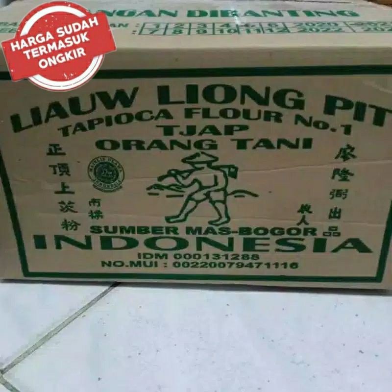 

SAGU TANI LIAUW LIONG PIT 1Dus 10kg