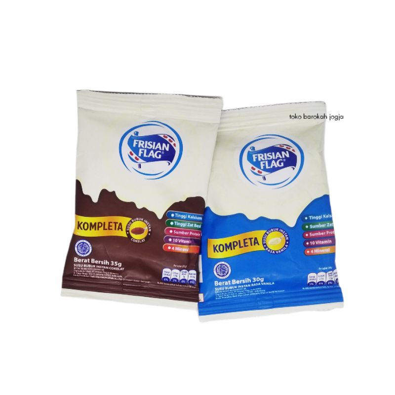 

Frisian Flag Kompleta Susu Bubuk Instan Sachet