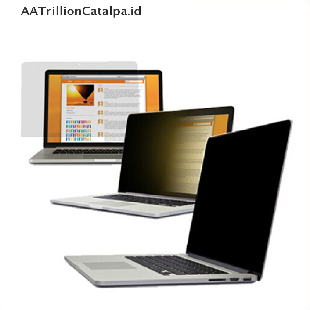 (AATrillionCatalpa) Film Pelindung Layar 14 &quot;anti spy Untuk laptop 16: 9