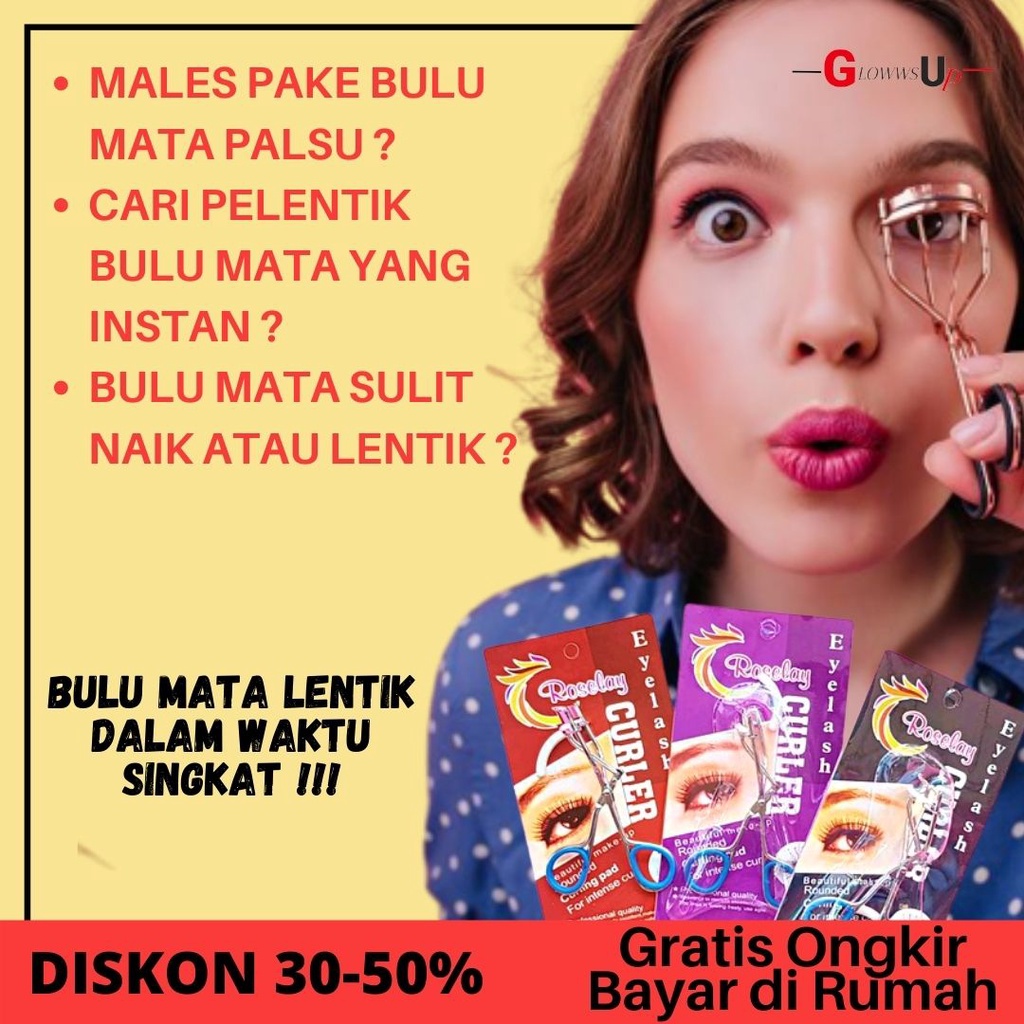 PENJEPIT BULU MATA - PELENTIK BULU MATA - EYELASH CURLER ROSELAY