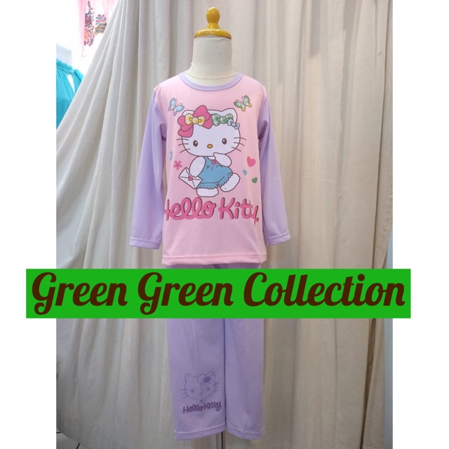 Piyama Kaos Anak Premium Hello Kitty New