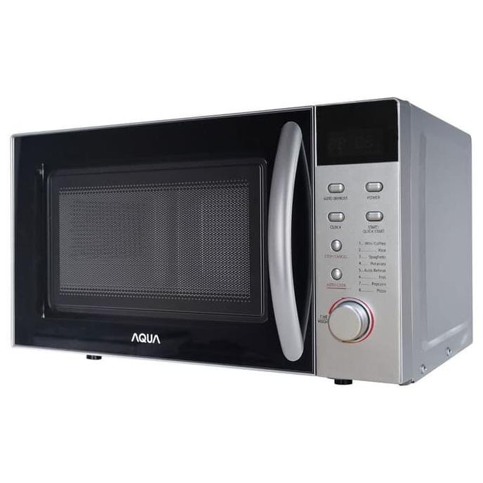 Aqua Microwave Digital 17 Liter Aems1812S Low Watt 400 Watt