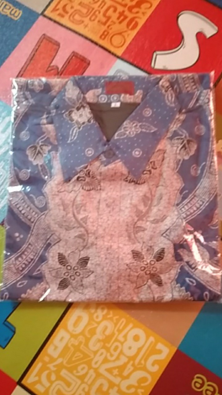 Batik Solo Ranajaya Pendek Kemeja Pria Katun Halus Full Furing