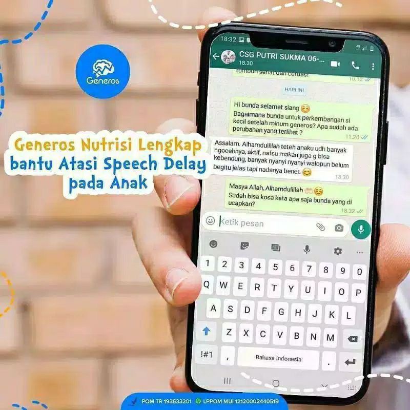 Generos Banjarmasin Vitamin Speech Delay Autis