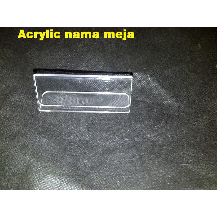 

NEW.. Acrylic Nama meja / Akrilik nama meja TERLARIS