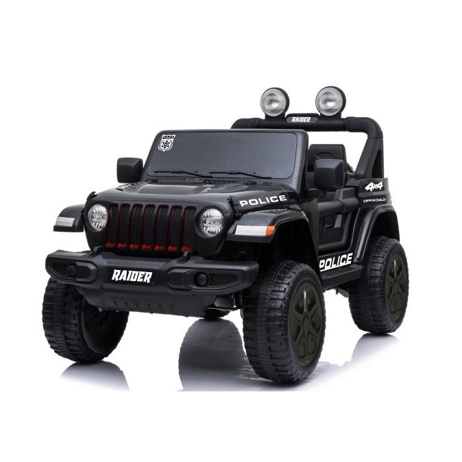 Mainan Mobil Aki Jeep Yukita 938 Polisi - 12 Volt