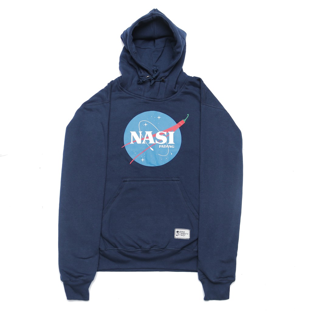 Hoodie Nasi Padang Navy By ZeroTwentyTwo