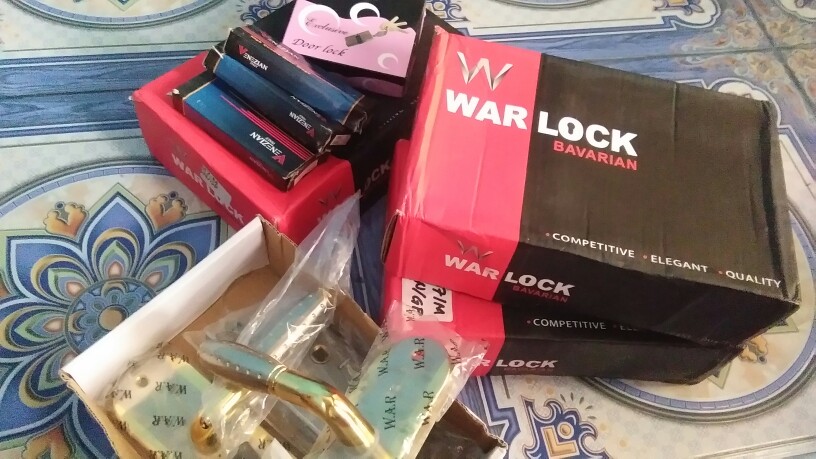 Kunci Pintu Set Sedang M7m Warlock Varian Silver Gold