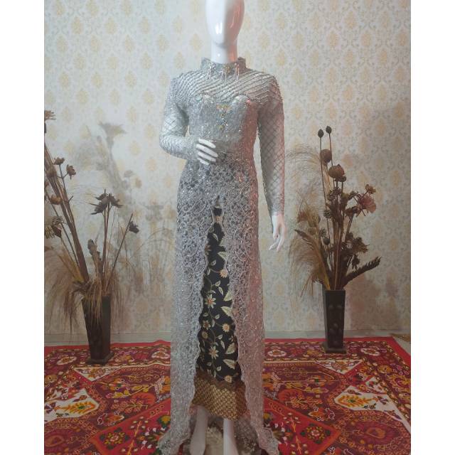 KEBAYA AKAD JURAI SILVER