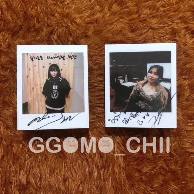 [Ready] Polaroid Wheein Mamamoo - Kwon Jin Ah dari Hospital Playlist Kihno Album