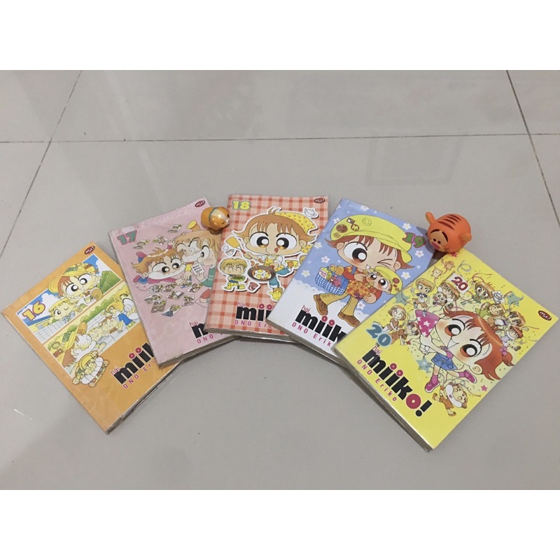 [FREE GIFT] Vol. 16-20 Obral Komik Jepang (Manga) “Hai, miiko” Bahasa Indonesia (Bekas)