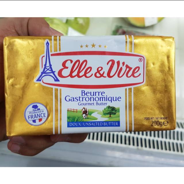 

ELLE & VIRE Unsalted / Salted Butter 200GR