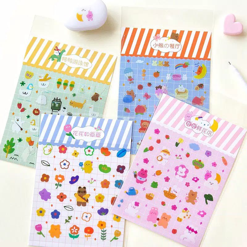 

STICKER PET CUTE ANIMAL FUNNY DIY BUJO AESTHETIC SCRAPBOOK LOVERSTUFF
