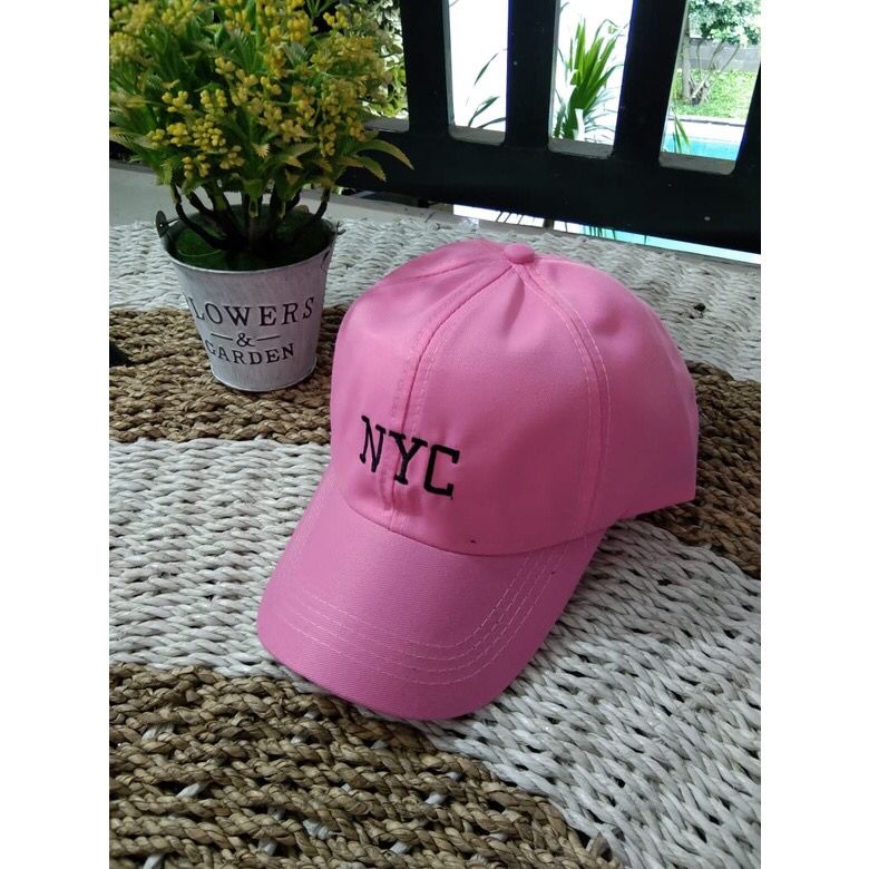 Topi Baseball NY Ring Belakang Unisex