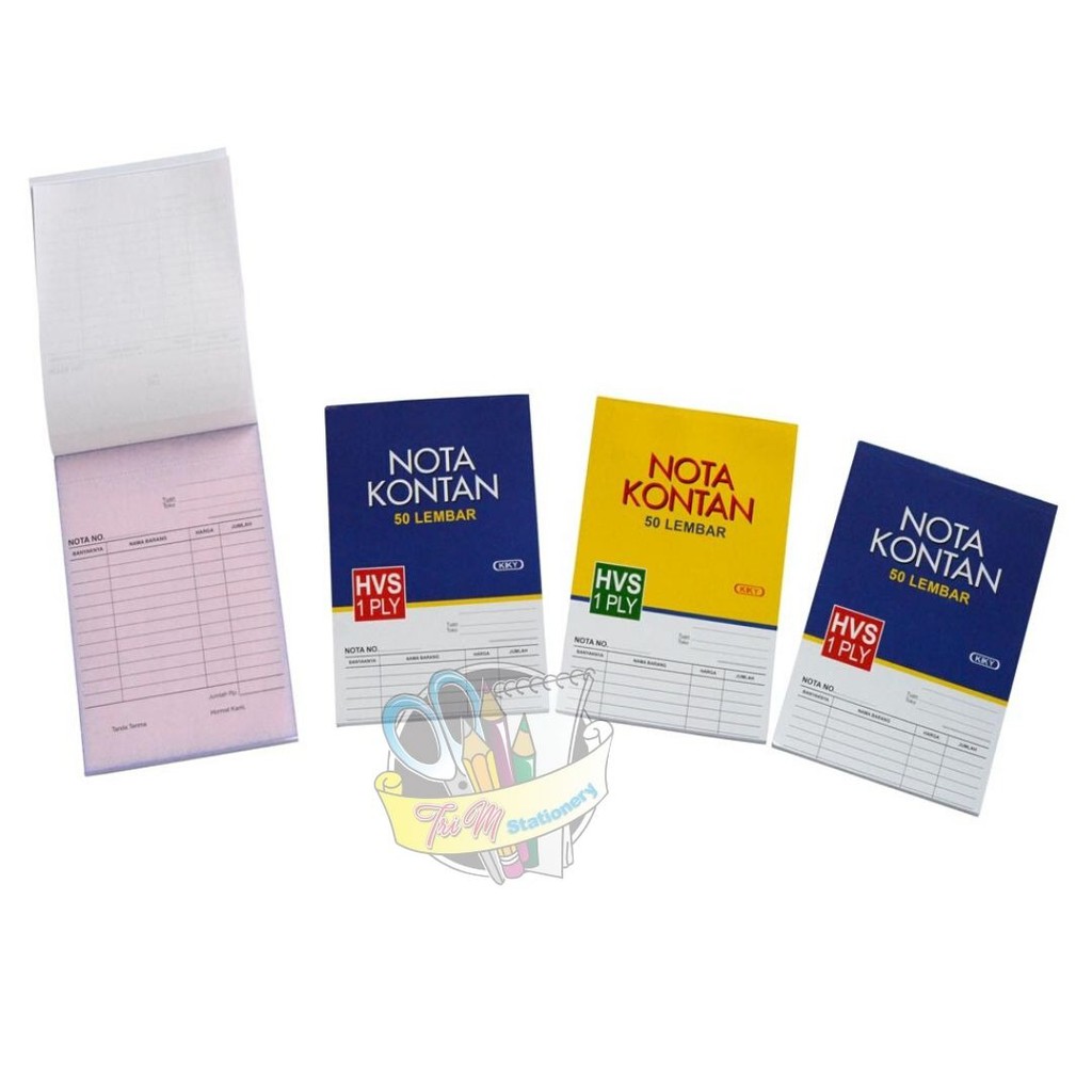 

KIKY Nota Kontan 1 Ply 50 Lembar