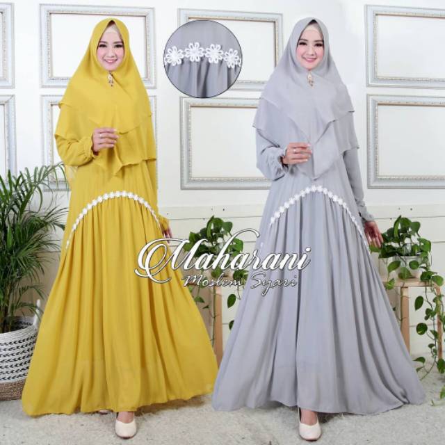 GAMIS CERUTI SET SYAR'I - ORIGINAL MAHARANI