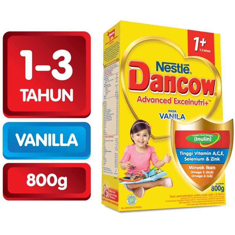 

Dancow Advanced Excelnutri 1 Plus Vanilla 800g