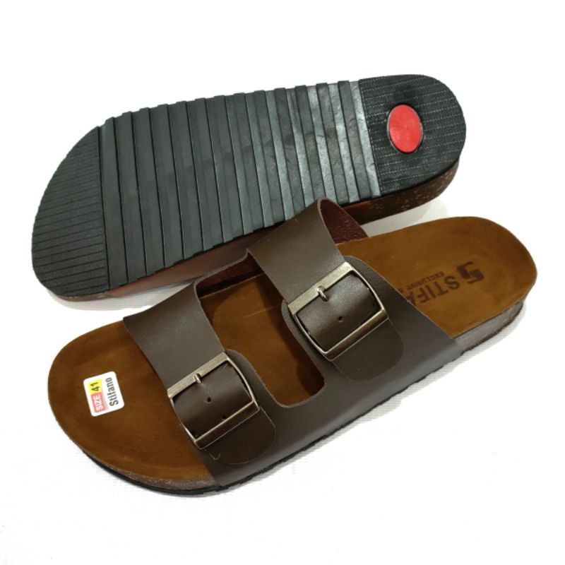 Sandal pria puyuh STIFANO JORDAN 02 sol ringan karet anti selip