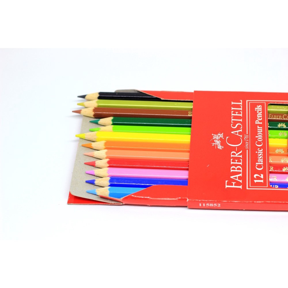 

Pensil Warna Classic 12W Faber Castell 115852