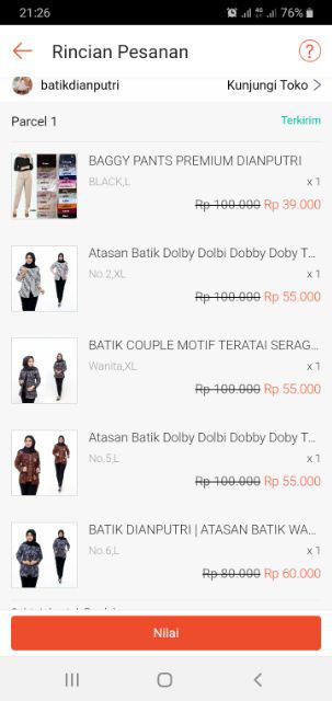 Atasan Batik Dolby Dolbi Dobby Doby Tenun Sutra Tulis Halus Katun Atbm Baron ,sarombit Atasan
