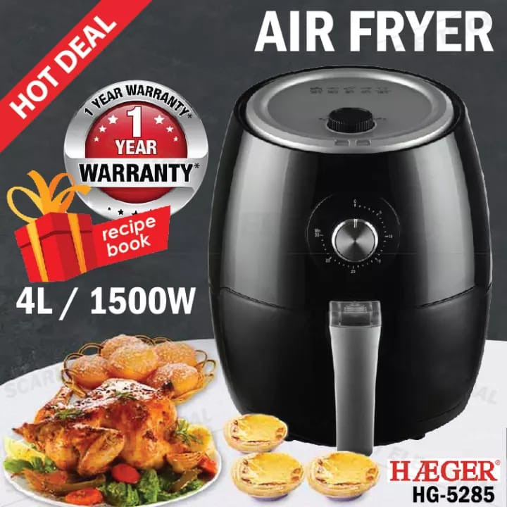 HAEGER Air Fryer / Penggorengan Tanpa Minyak HG-5286 4.0 ...