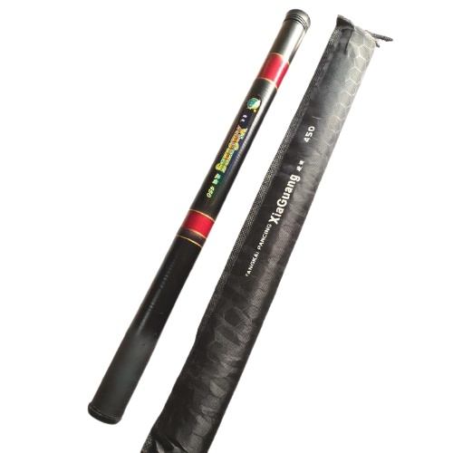 Joran Tegek Orca xiaguang ruas pendek 360 450 bahan fiber action lentur