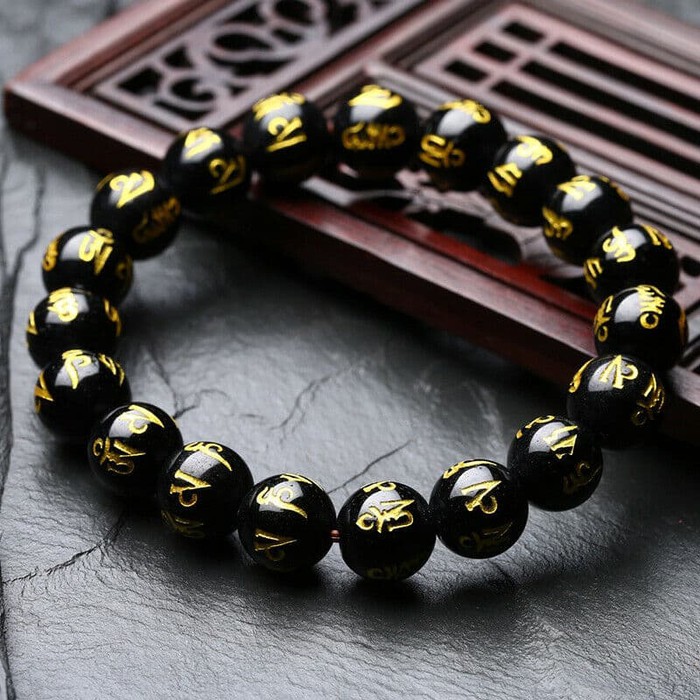 Gelang Batu Mantra Buddha Original