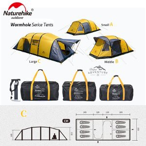 TENDA WORMHOLE 8-10 PERSON NATUREHIKE NH17T800-T