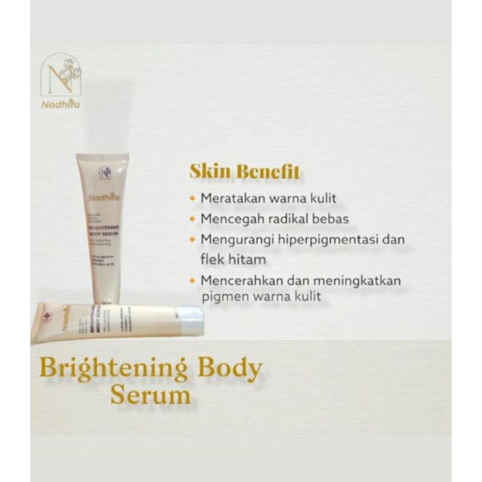 NADHIFA Brightening Body Serum