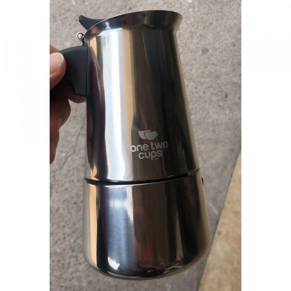 Espresso Coffee Maker Moka Pot Teko Stovetop Filter 100ml 2 Cup - Z20--OneTwoCups