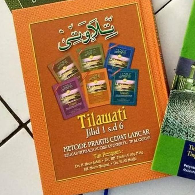 Buku Tilawati Jilid 1-6 Hard Cover