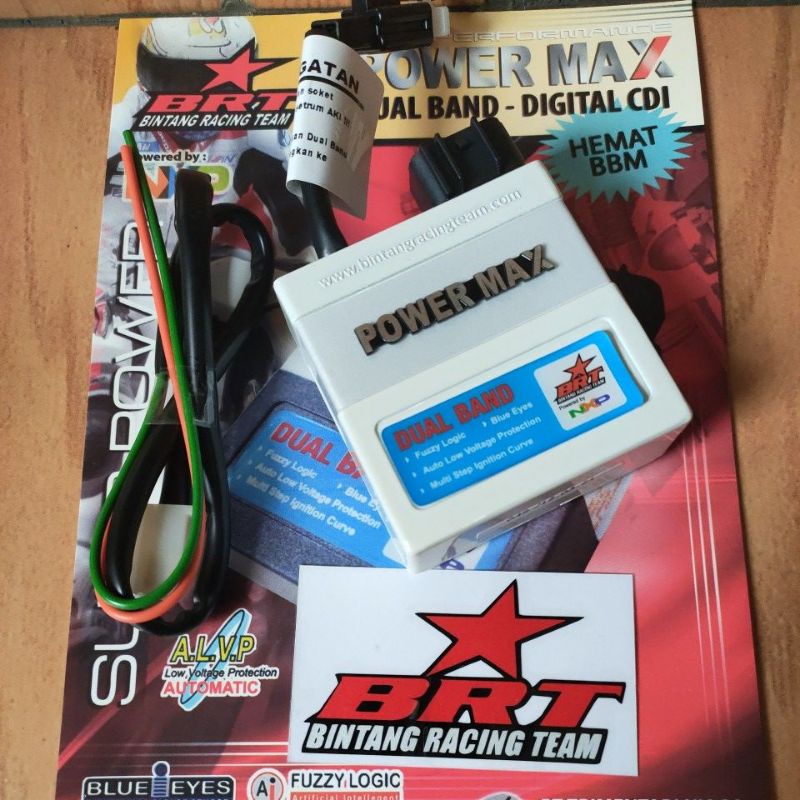 CDI BRT Powermax DualBand buat motor Yamaha Mio lama/Mio Soul/Mio sporty lama