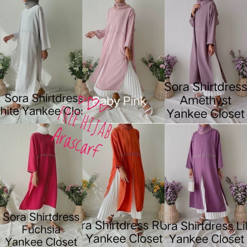 SORA Shirtdress By YANKEECLOSET