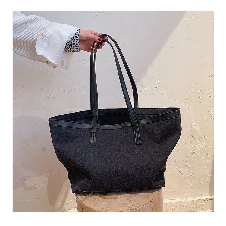 TAS TOTE UKURAN BESAR PENUTUP RESTLETING IMPORT MURAH Tas Tote Import Tas Import Fashion Wanita Tote