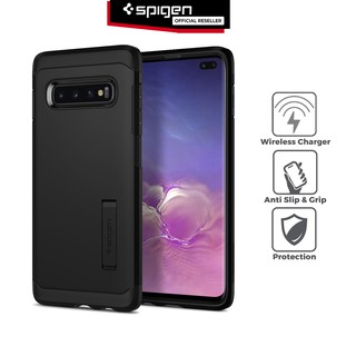 Case Samsung Galaxy S10 Plus / S10e / S10 Spigen Anti Shock Tough Armor Casing