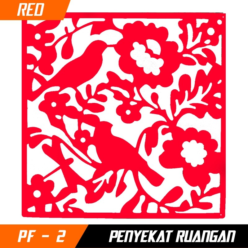 Dekorasi Penyekat Ruangan Vintage 1set isi 4pcs Per 1 Warna