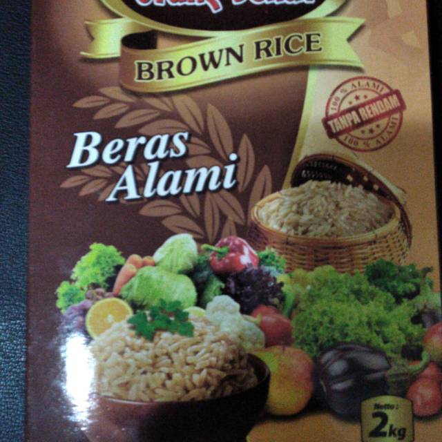 

Beras Coklat (Brown Rice) cap Orang Sehat 2kg